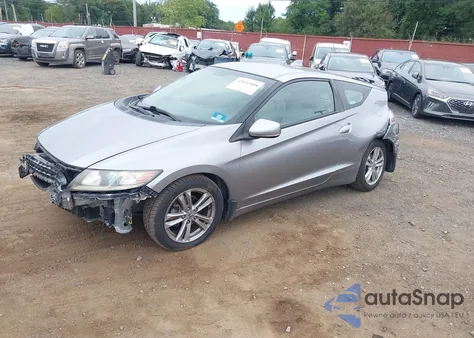 2011 Honda Cr-Z Ex from USA, damaged, VIN JHMZF1D69BS014253